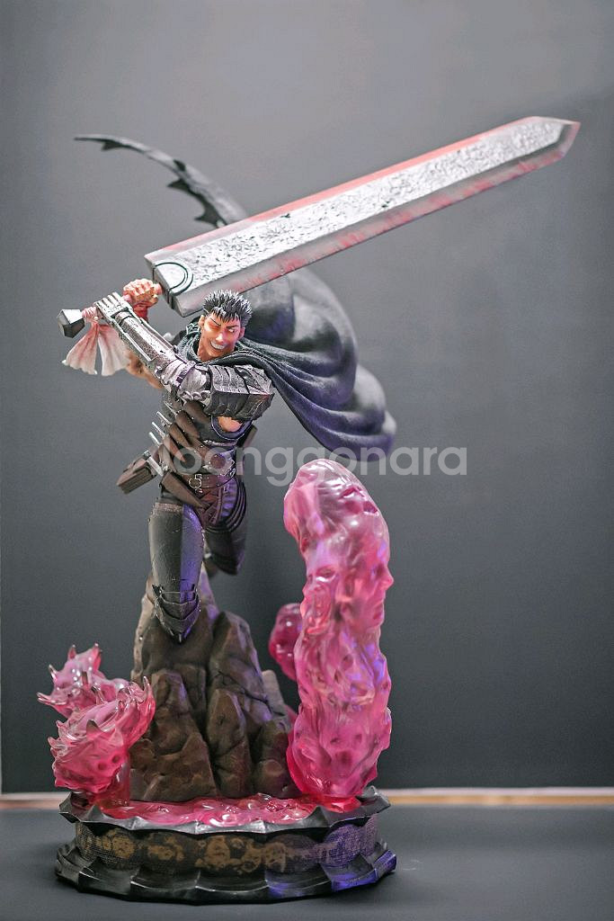 F4F 1/4스케일 검은검사 가츠 EX 블러디 버전--1