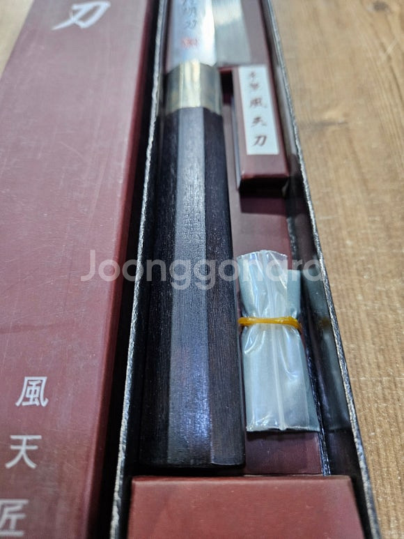 풍천 구레명도300mm 일본식 전통 나이프 일식회칼 야나기바 고탄소합금강--2