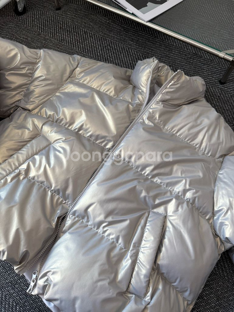 구스다운 패딩점퍼 1회착용 95-100--0