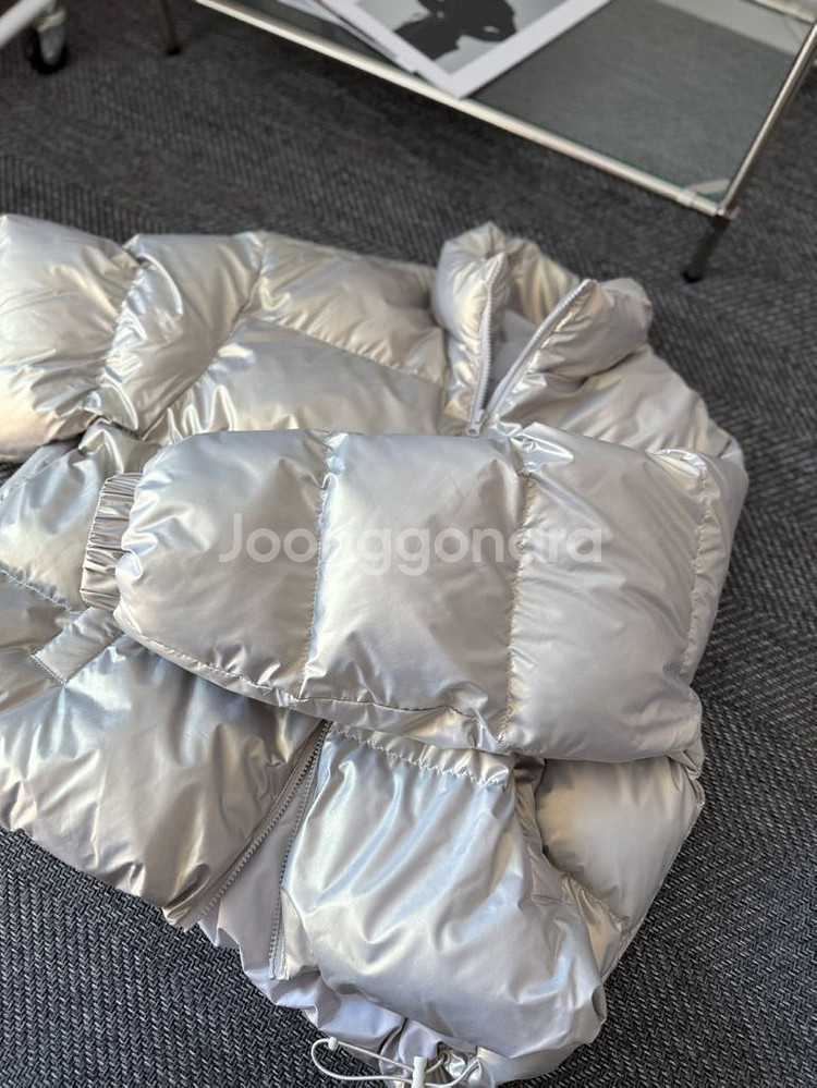 구스다운 패딩점퍼 1회착용 95-100--3