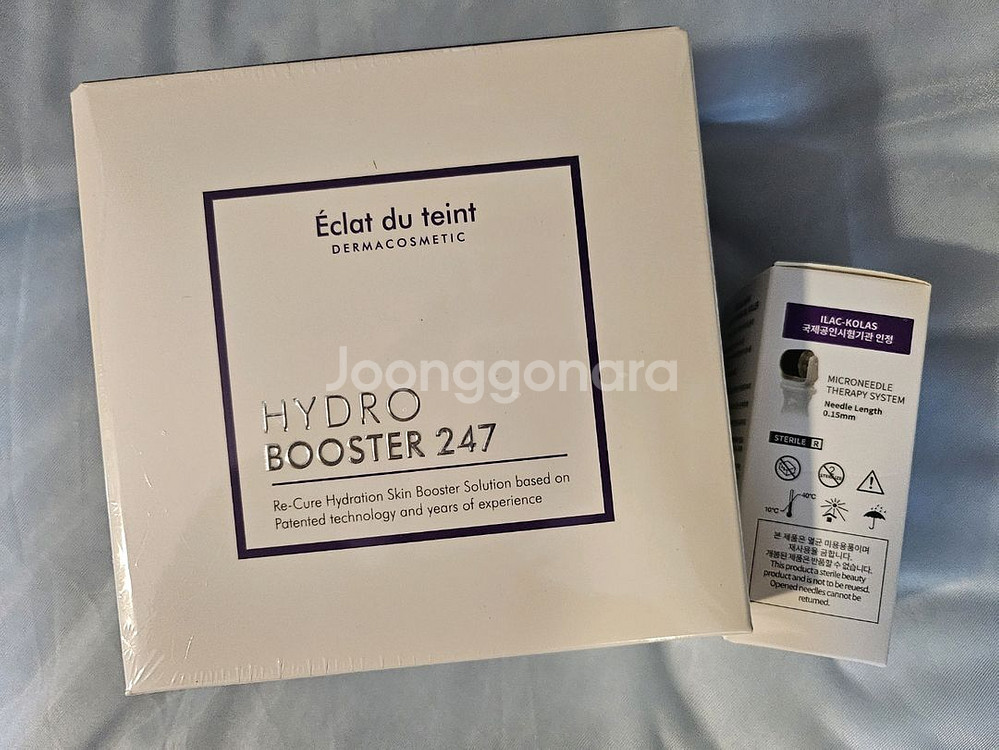 에끌라뒤땅 하이드로 부스터247 앰플+mts 롤러--1
