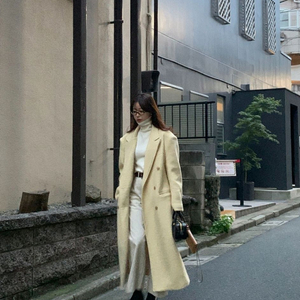 바이씨니 링구헤링본 코트