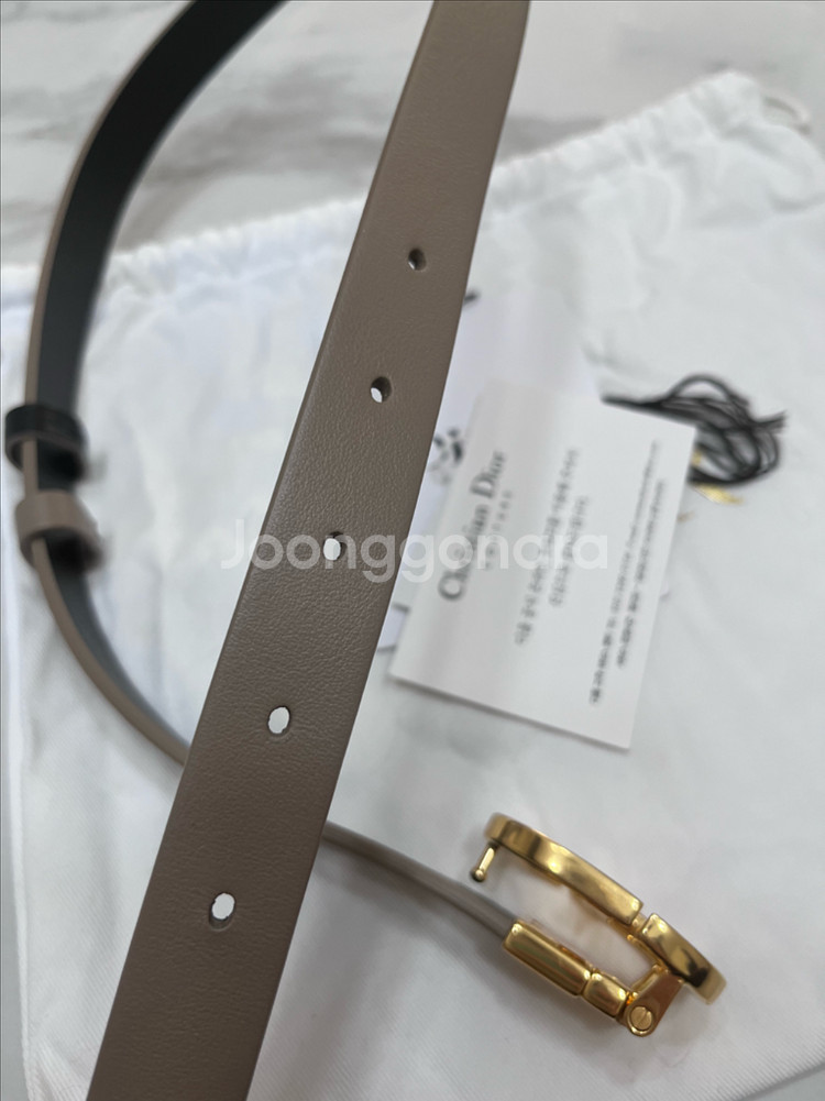 디올 리버서블 벨트 70 큰사이즈(75이상 교환희망)--5