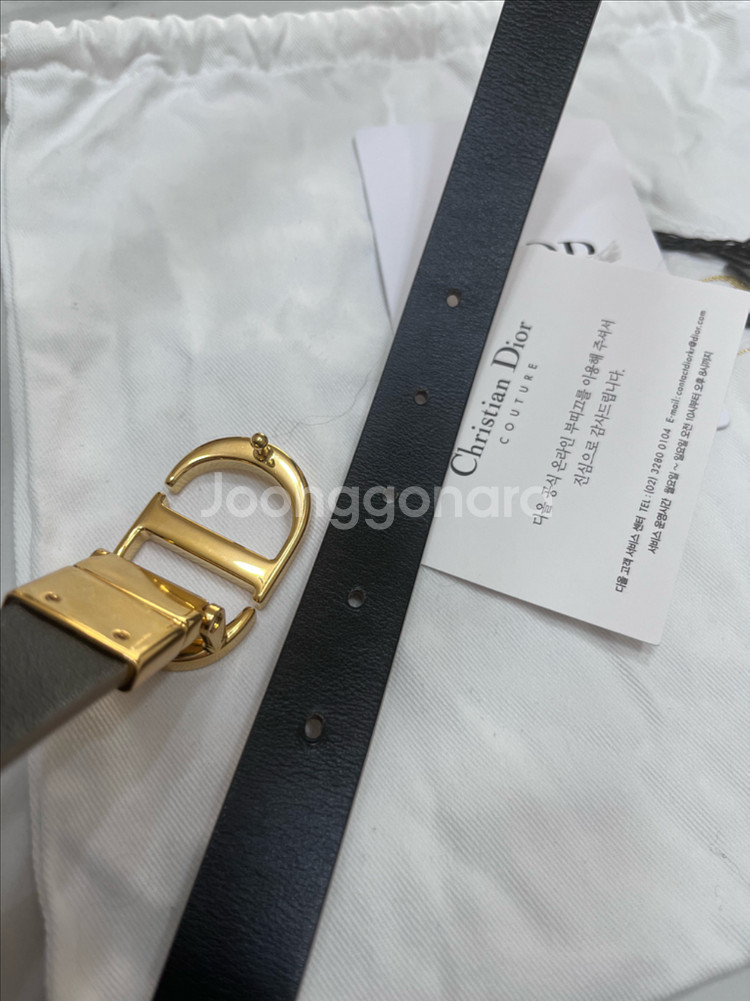 디올 리버서블 벨트 70 큰사이즈(75이상 교환희망)--6