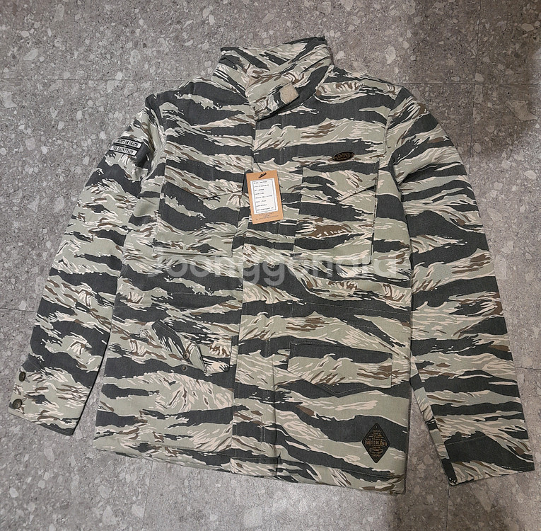 (새상품) 세인트페인 과다루페 타이거카모 자켓 (M)--1