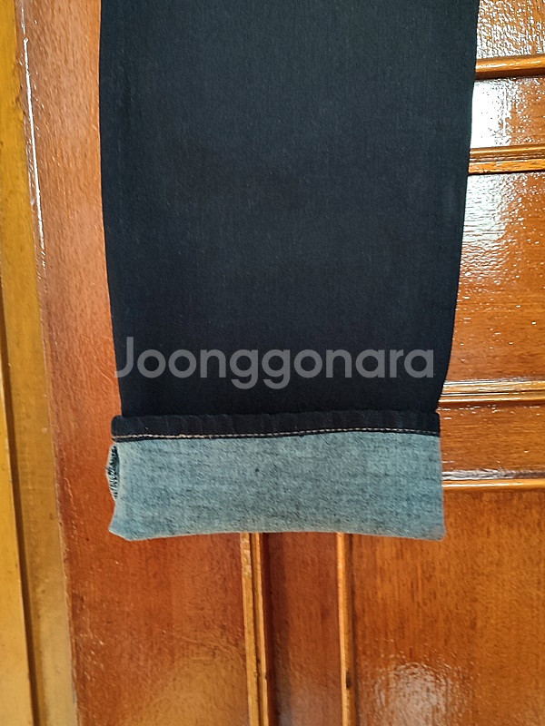 닉스 도톰기모청바지36 새상품 겨울청바지 스판기모청바지--5