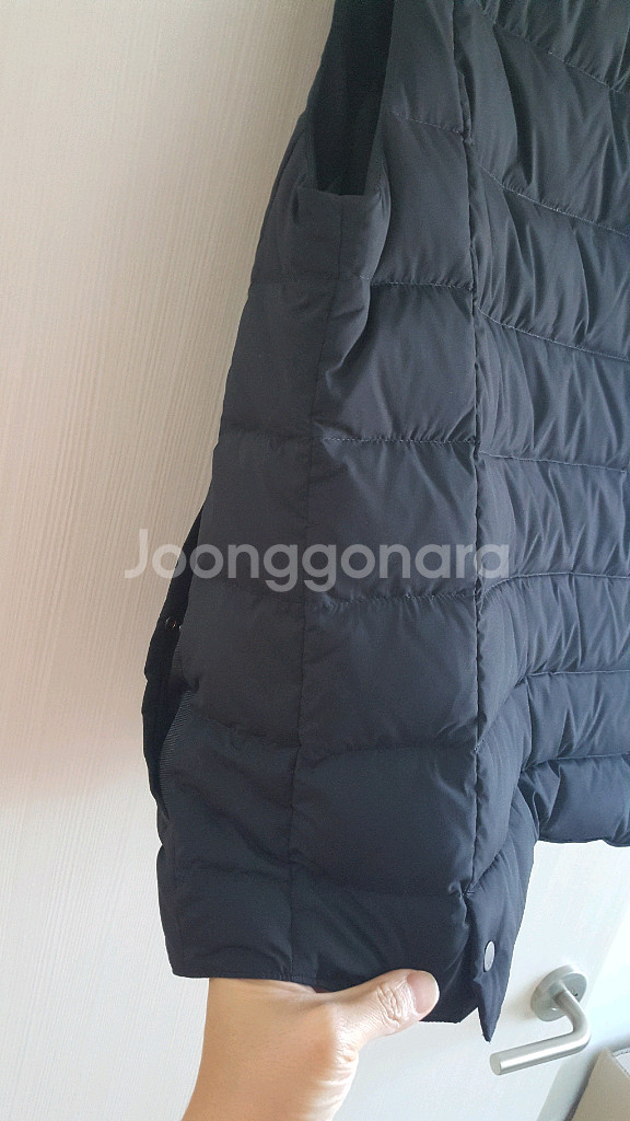 타임옴므 남자 구스 패딩조끼 팝니다--8