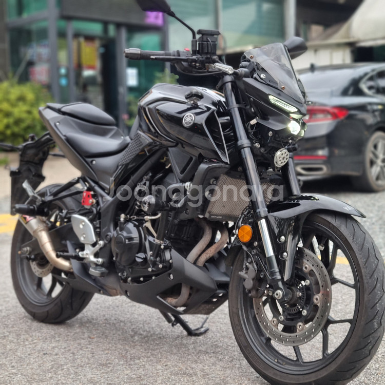 야마하 MT03 20년식 2만3천KM 아크라 구변완료--0