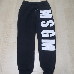 10A MSGM키즈 기모 조거팬츠