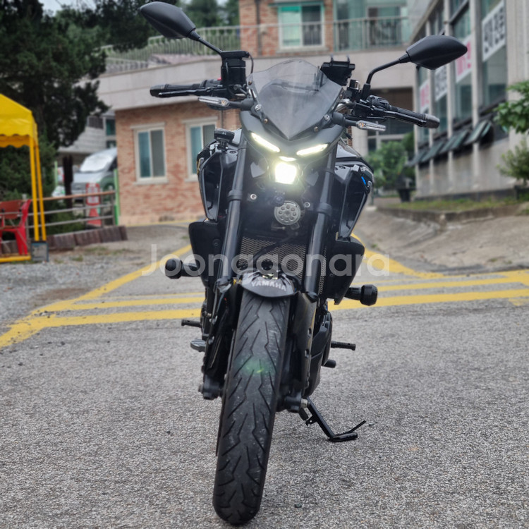 야마하 MT03 20년식 2만3천KM 아크라 구변완료--6