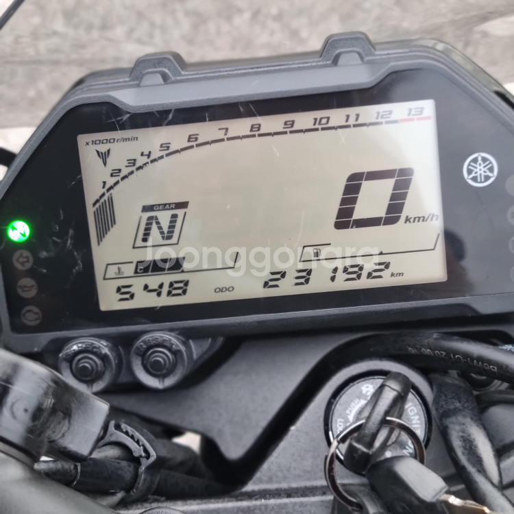 야마하 MT03 20년식 2만3천KM 아크라 구변완료--9