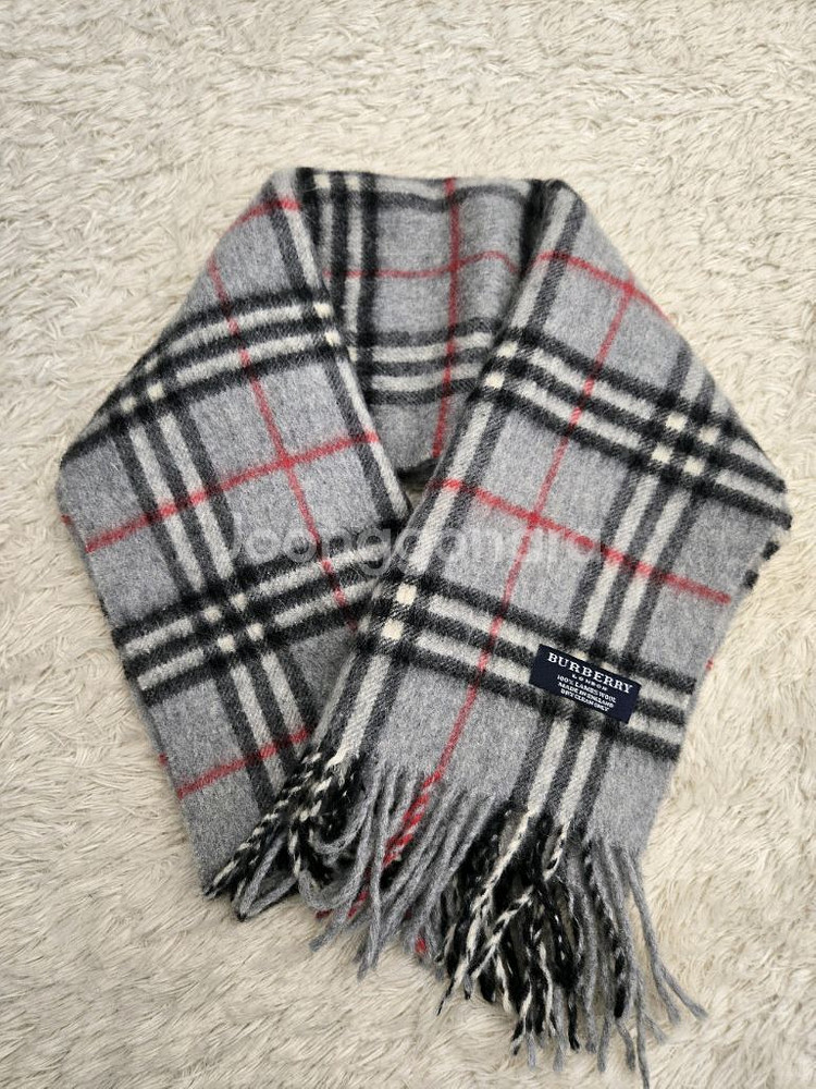 버버리 램스울 머플러--1