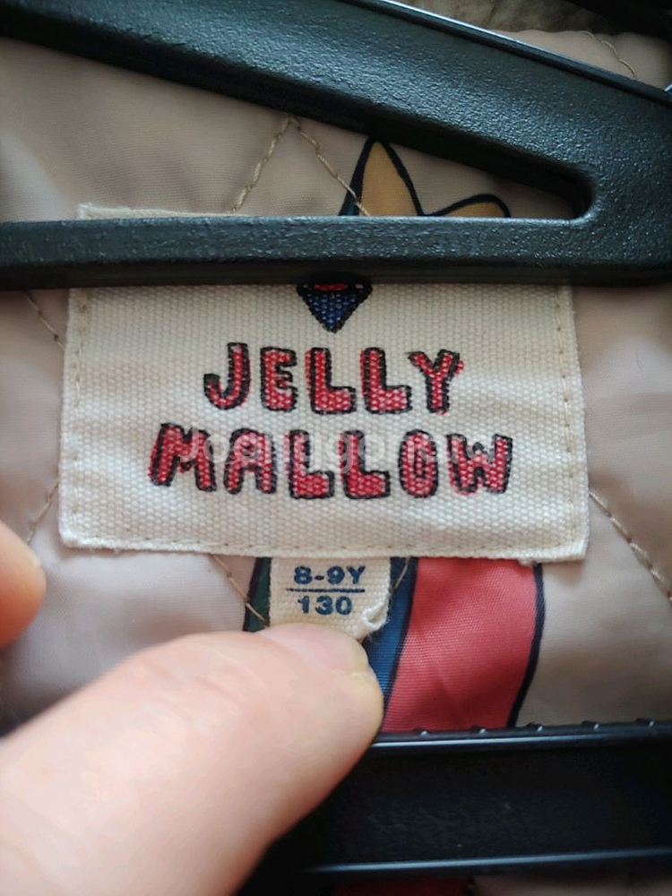 젤리멜로 뽀글이 점퍼 코트 130사이즈(택포)--3