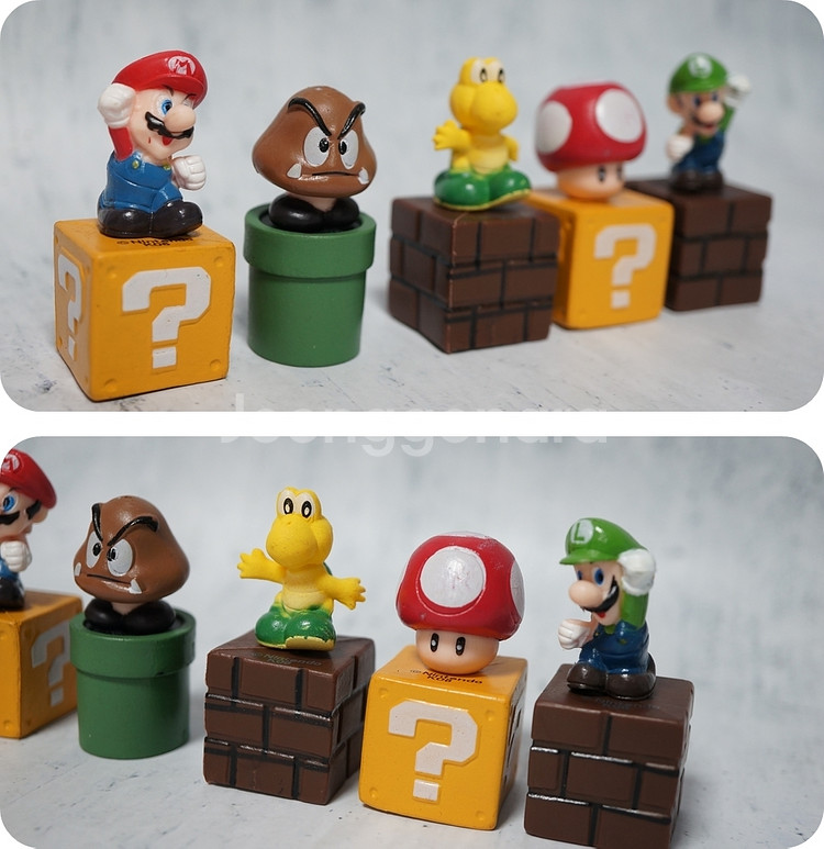 AF 슈퍼마리오 미니피규어 5종세트--1