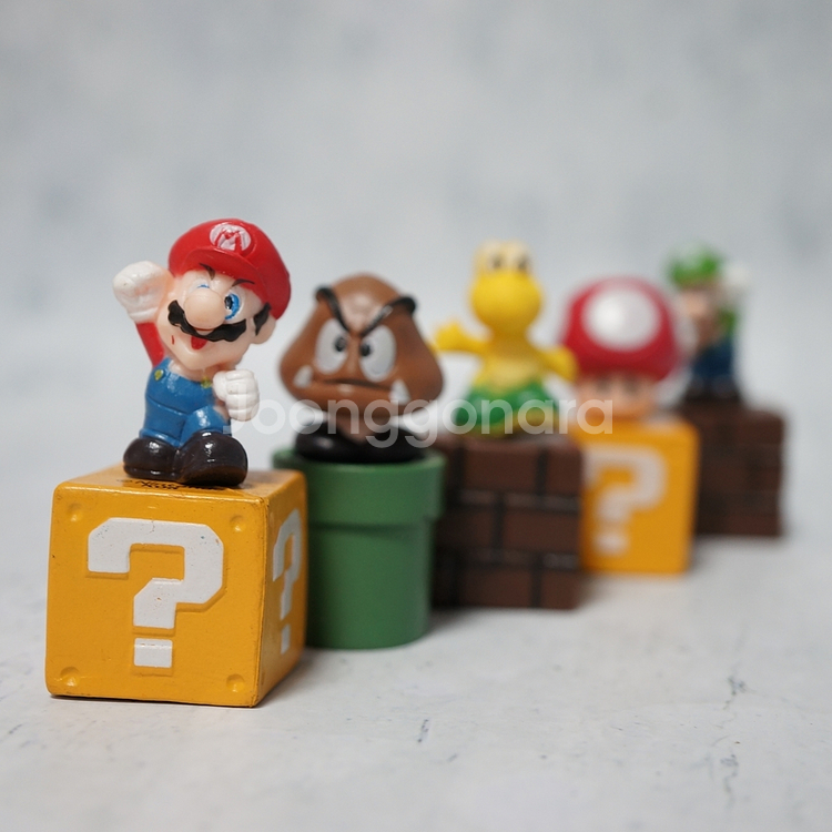 AF 슈퍼마리오 미니피규어 5종세트--2