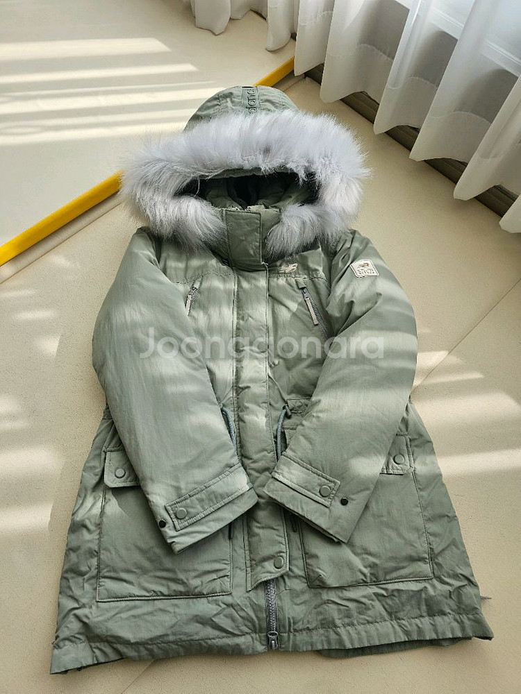 뉴발란스 구스다운 패딩 80사이즈 XS--0