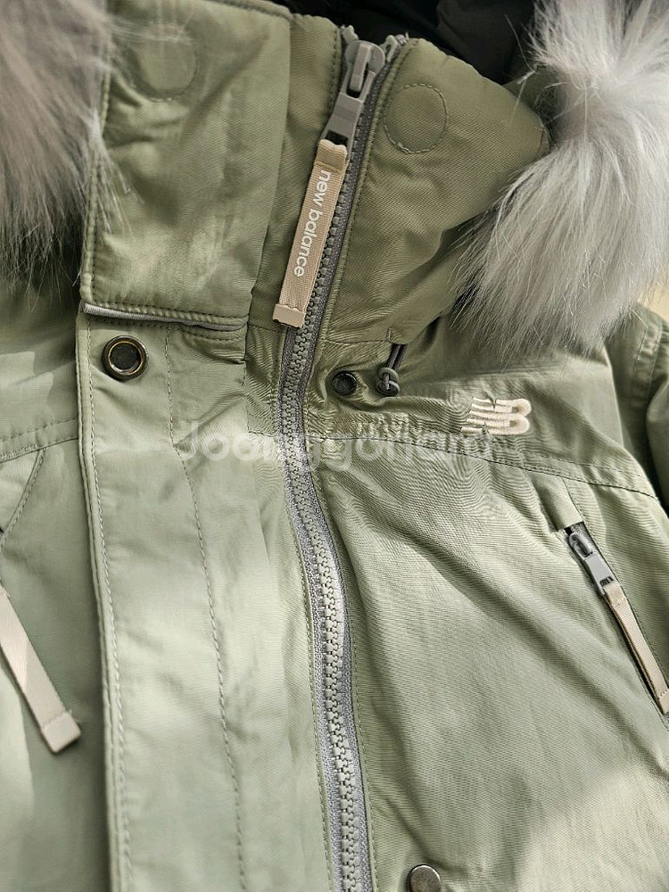 뉴발란스 구스다운 패딩 80사이즈 XS--4