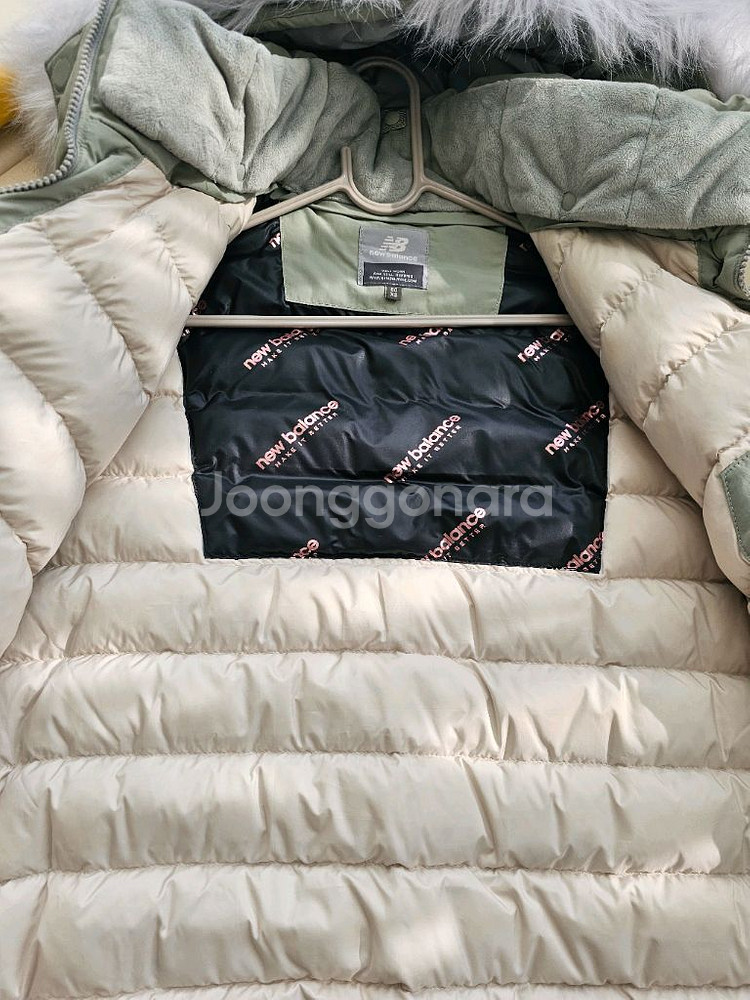 뉴발란스 구스다운 패딩 80사이즈 XS--5