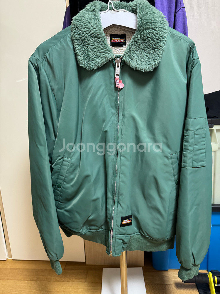 슈프림 x 디키즈 퍼칼라 봄버자켓 판매중--0