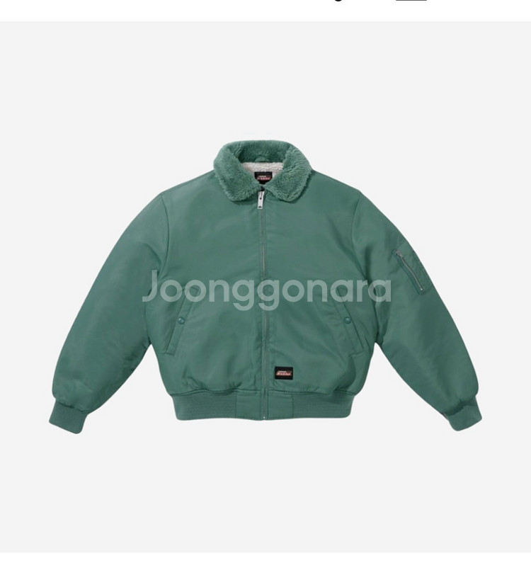 슈프림 x 디키즈 퍼칼라 봄버자켓 판매중--7