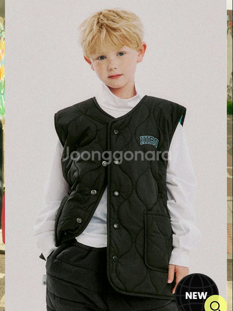 히로 블랭크 리버서블 베스트 120,150,170 (25%할인가)--0