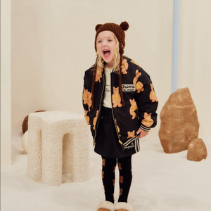 새상품) 리미떼두두 베어 리버서블 퍼점퍼 L