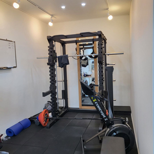 EX-PT 스미스 파워렉 + 인클라인 벤치 + 중량봉 + 방패원판 + 매트