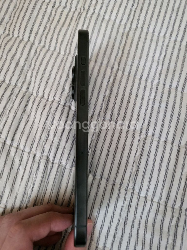 [리퍼미사용] 아이폰15프로맥스 256 블랙티타늄--1