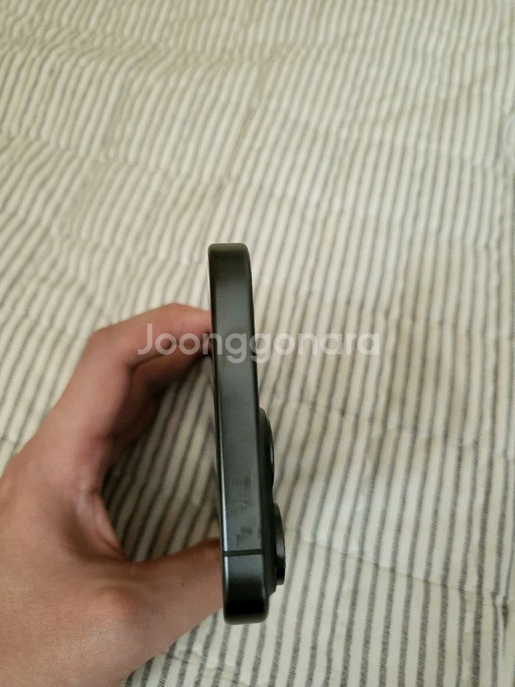 [리퍼미사용] 아이폰15프로맥스 256 블랙티타늄--4