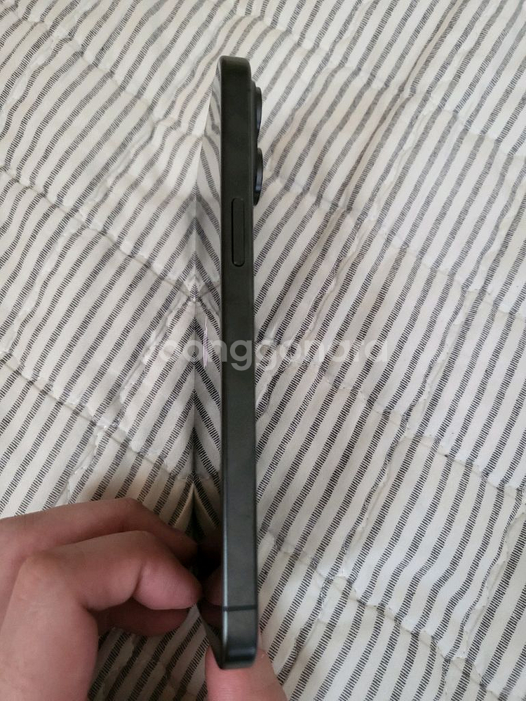 [리퍼미사용] 아이폰15프로맥스 256 블랙티타늄--2