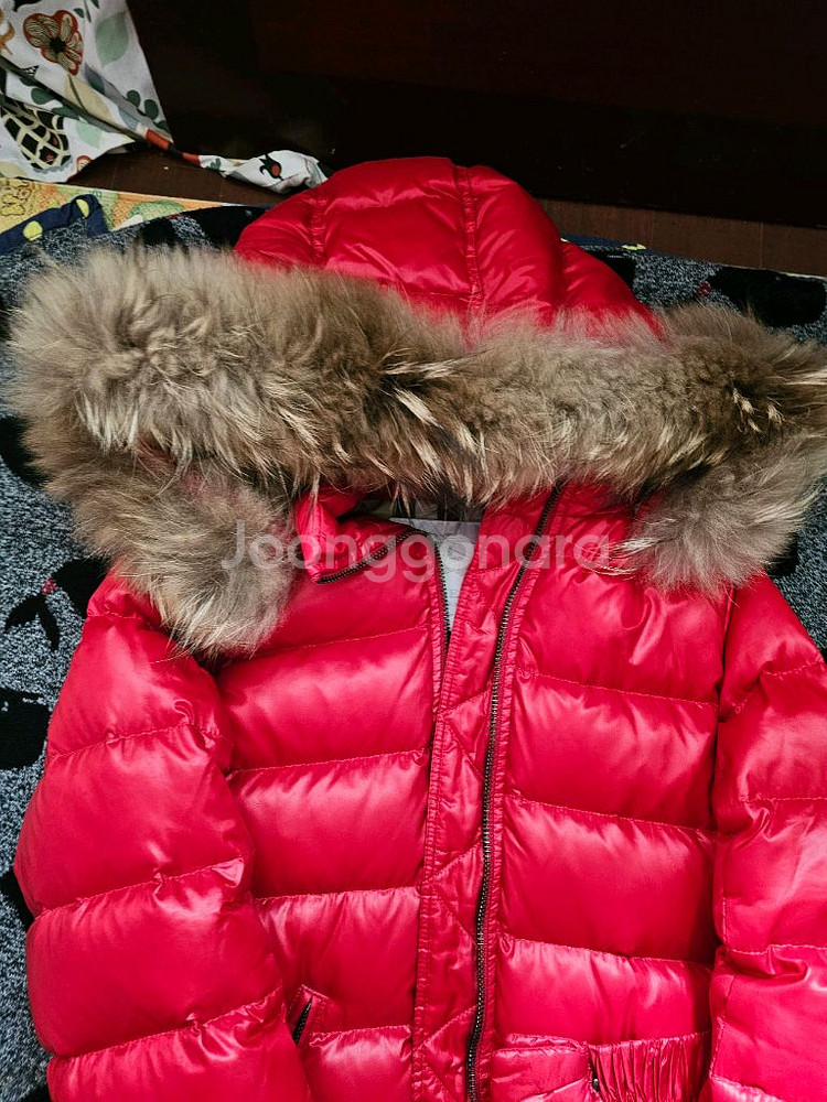 버버리 키즈 롱패딩--3