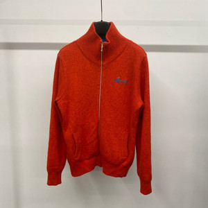 여성용 루이까스텔 골프 울100 풀집업 니트 바람막이 방풍 자켓 재킷