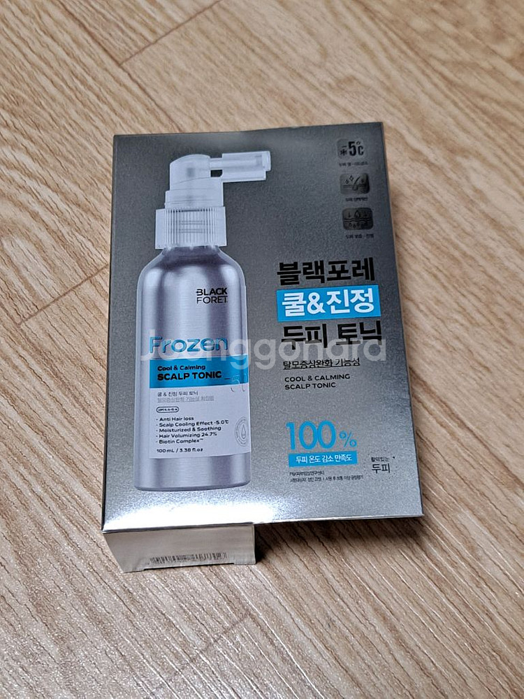 블랙포레 쿨&진정 두피 토닉 100ml--0
