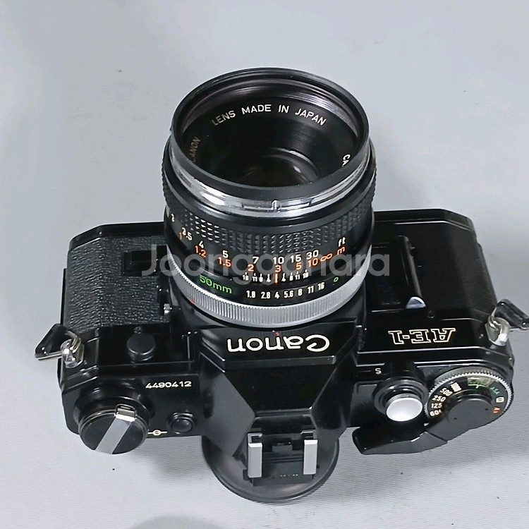 캐논 AE-1 필름카메라 + 50mm 렌즈 세트--2