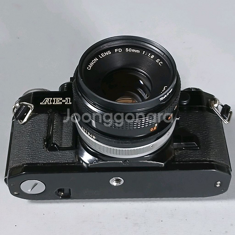 캐논 AE-1 필름카메라 + 50mm 렌즈 세트--7