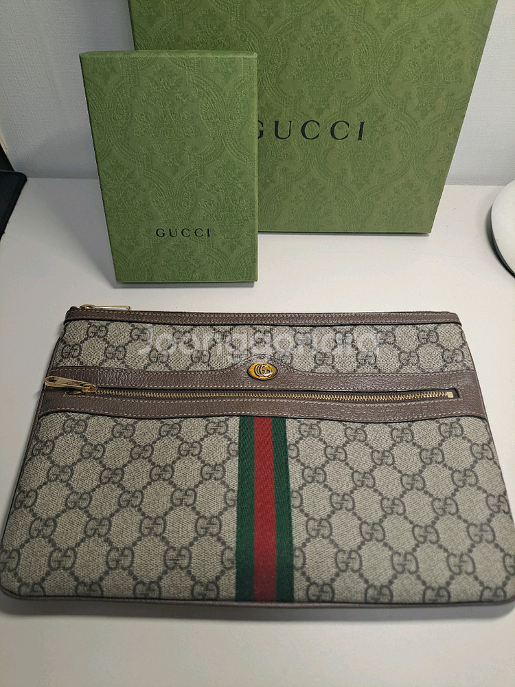 구찌 오피디아 GG 수프림클러치팝니다--0