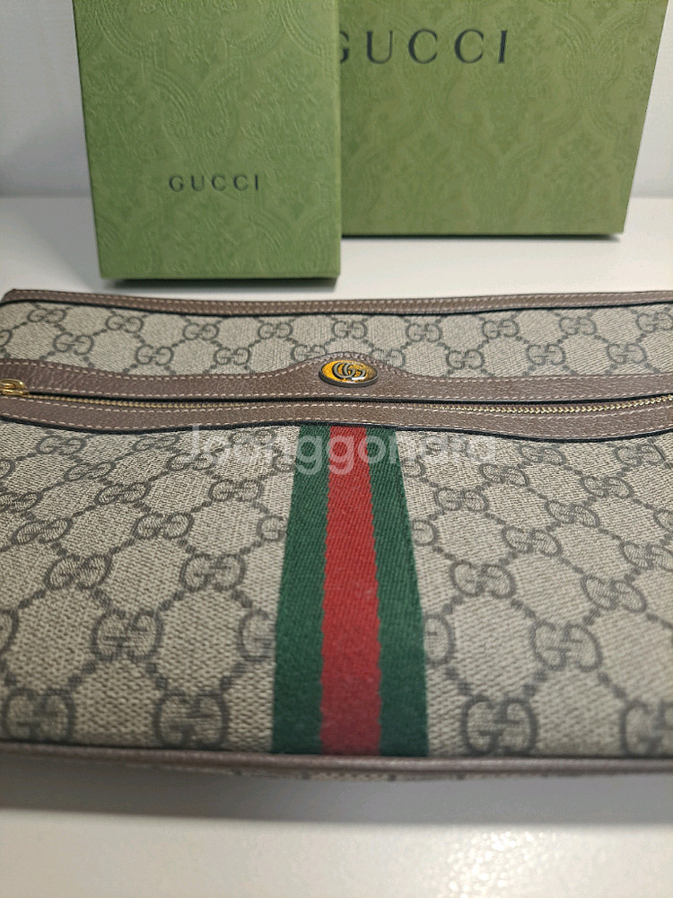 구찌 오피디아 GG 수프림클러치팝니다--1