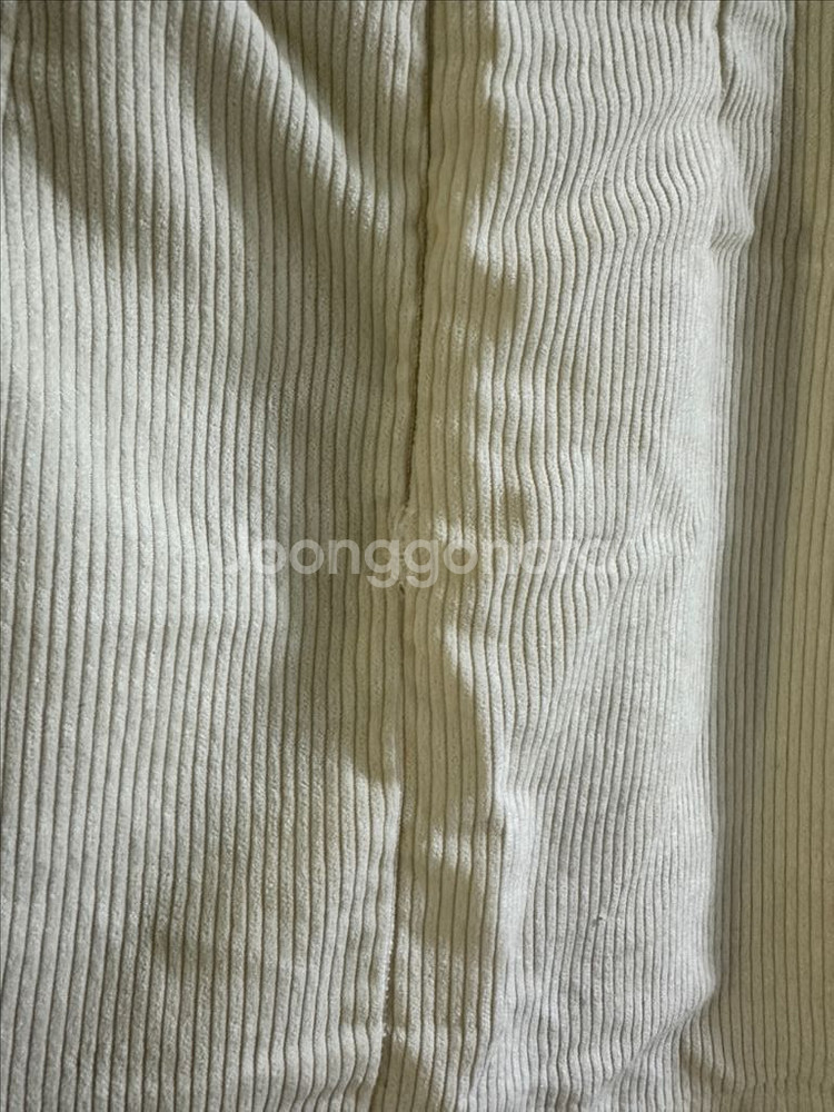 옷장정리ㅣ화이트 골지 H스커트--1