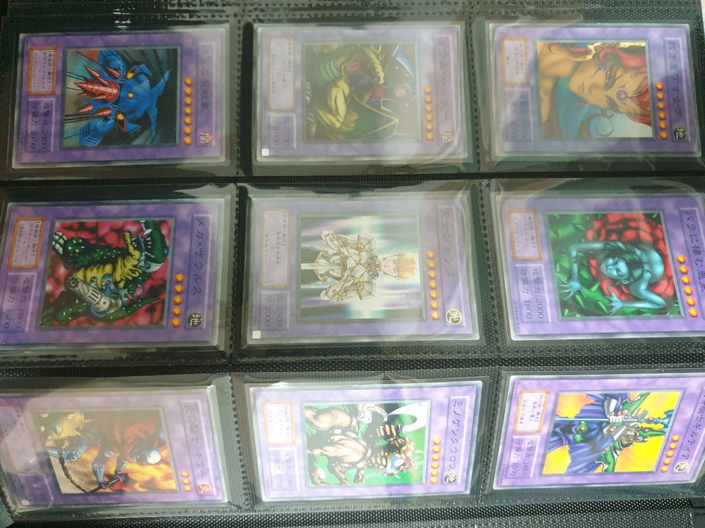 유희왕 1기2기 바인더 통으로 판매합니다!--1