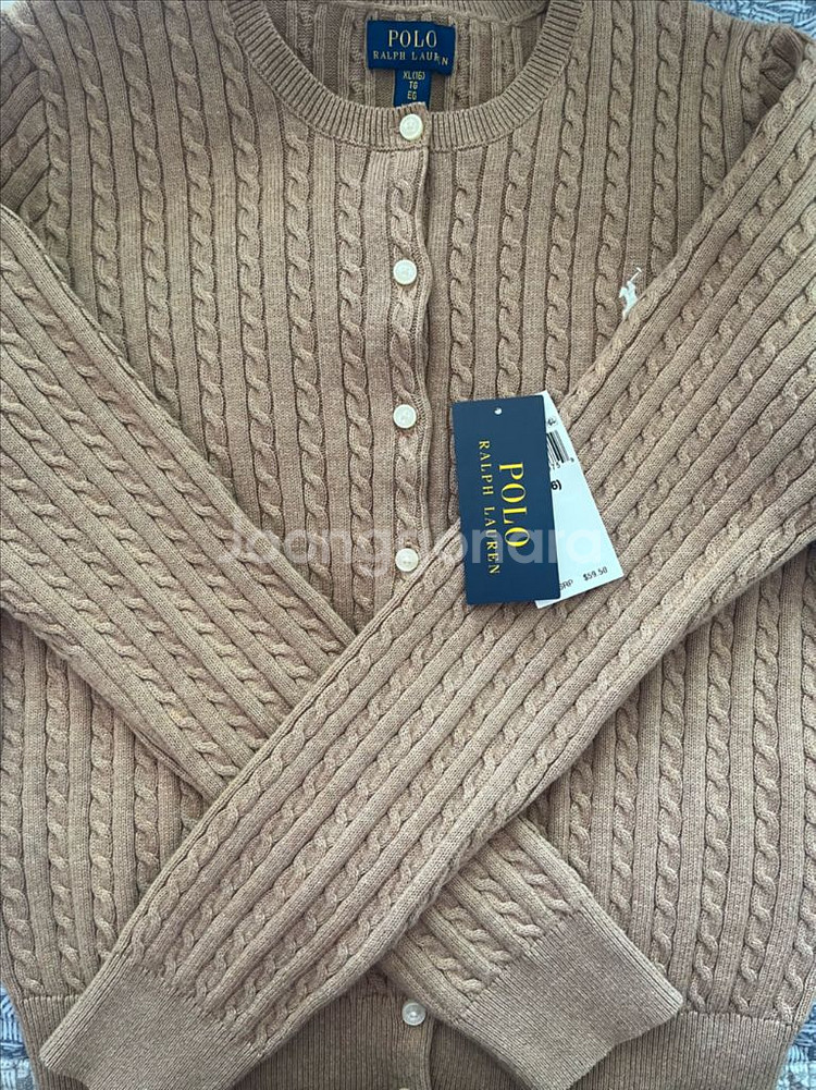 폴로 걸즈가디건 엑라--1