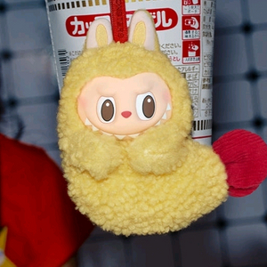 팝마트 라부부 수상한 편의점 이어폰백 새우튀김