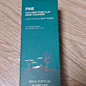 라운드랩 소나무 시카 딥 포어 클레이 팩 클렌저 150ml + 증정품