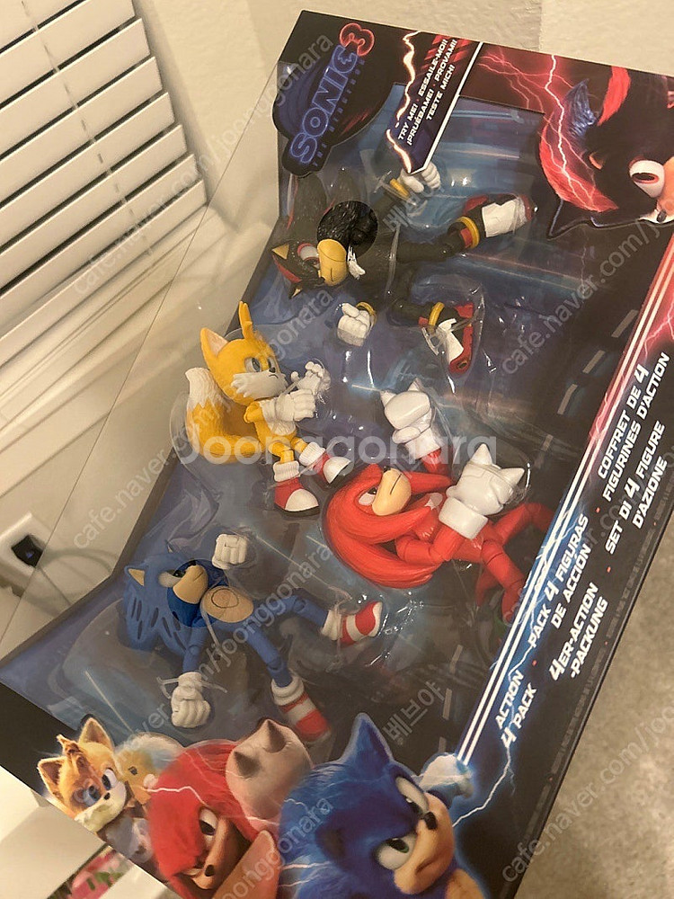 소닉 무비 3 피규어 섀도우,수퍼 소닉--2