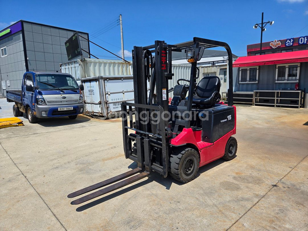 니찌유 1.5톤 전동지게차 사이드쉬프트 판매합니다.--0