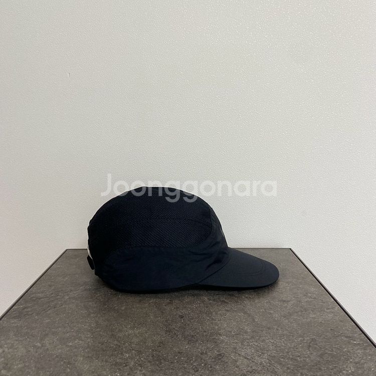 슈프림 X 나이키 콜라보 트레일 블랙 러닝 캠프캡 모자--2