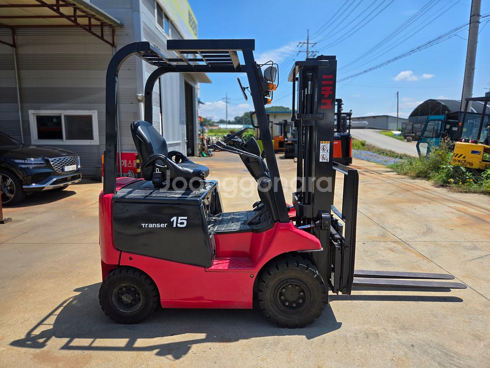 니찌유 1.5톤 전동지게차 사이드쉬프트 판매합니다.--3