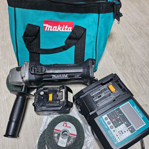 마끼다 마키타 충전 그라인더 블랙 에디션 세트