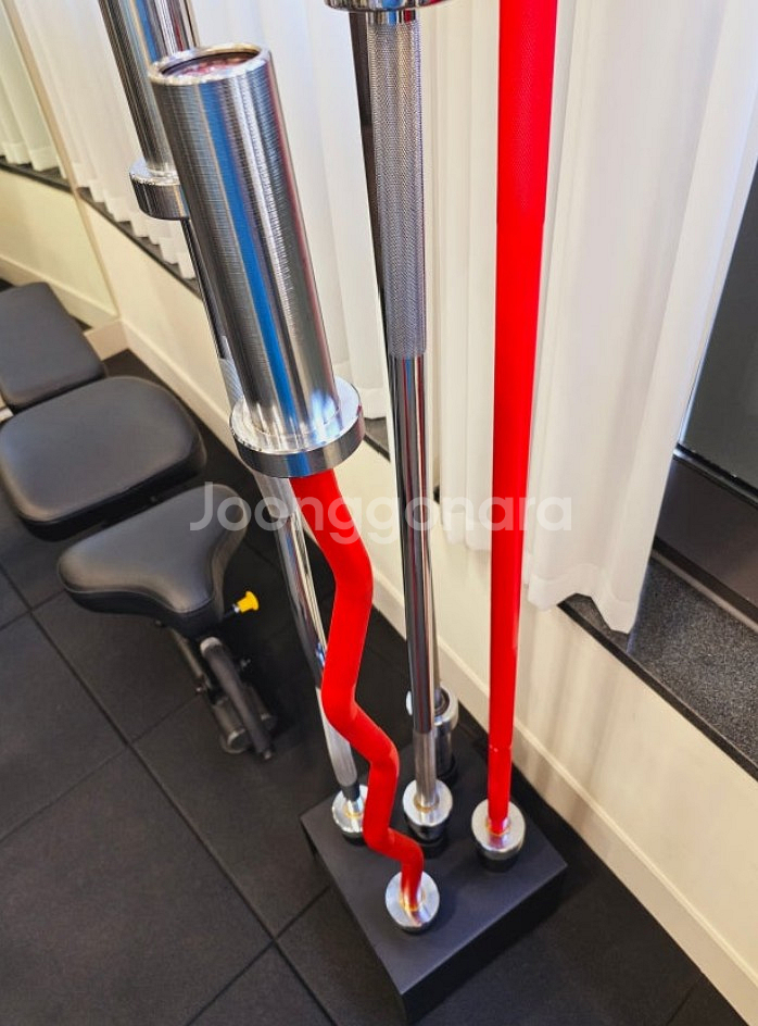 중량봉(1800), 이지바(1200) 레드색상 팝니다~--0