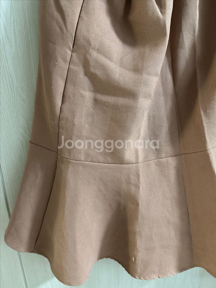 옷장정리ㅣ프릴 머메이드 슬림핏 롱 스커트--2