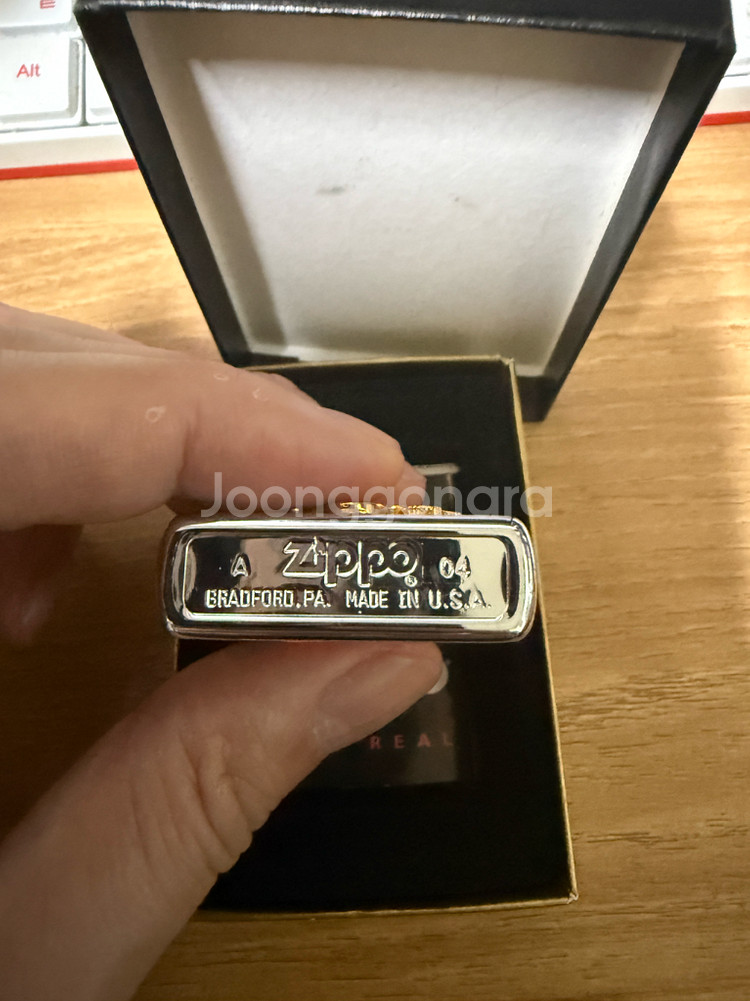[새상품] zippo us army 엠블럼 라이터--2